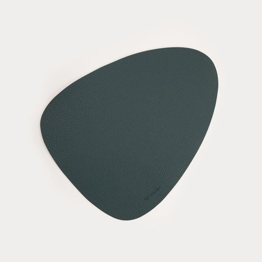 FEMELO Green Table Mats Set of 2 - 38 cm Durable Dining Pads