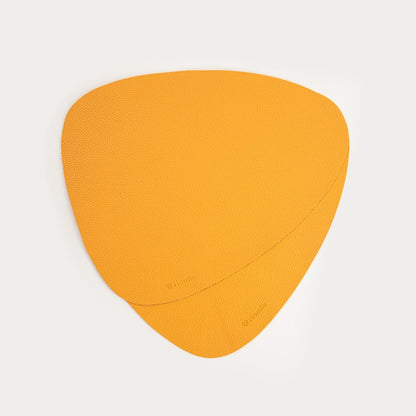 FEMELO Mustard Table Mats Set of 2 - 38x31x4cm