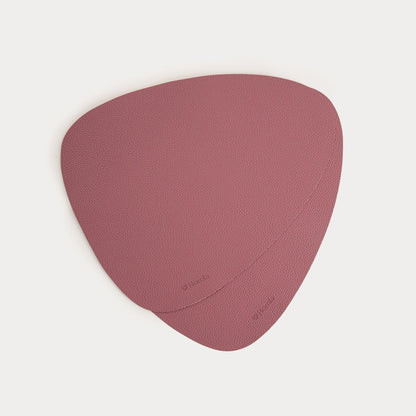 FEMELO Dirty Pink Table Mats Set of 2 - 38x31x4cm