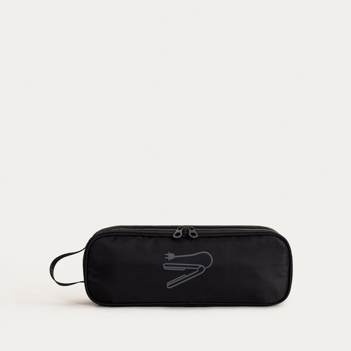 NUBELLE Black Straightener Case 37x14x9 cm