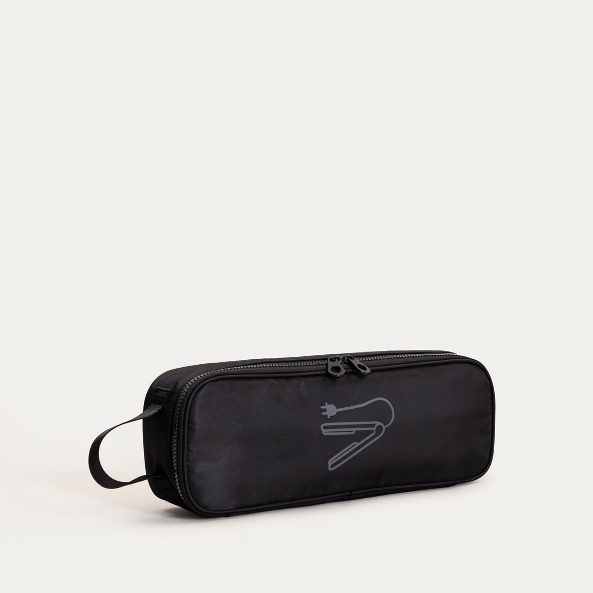 NUBELLE Black Straightener Case 37x14x9 cm