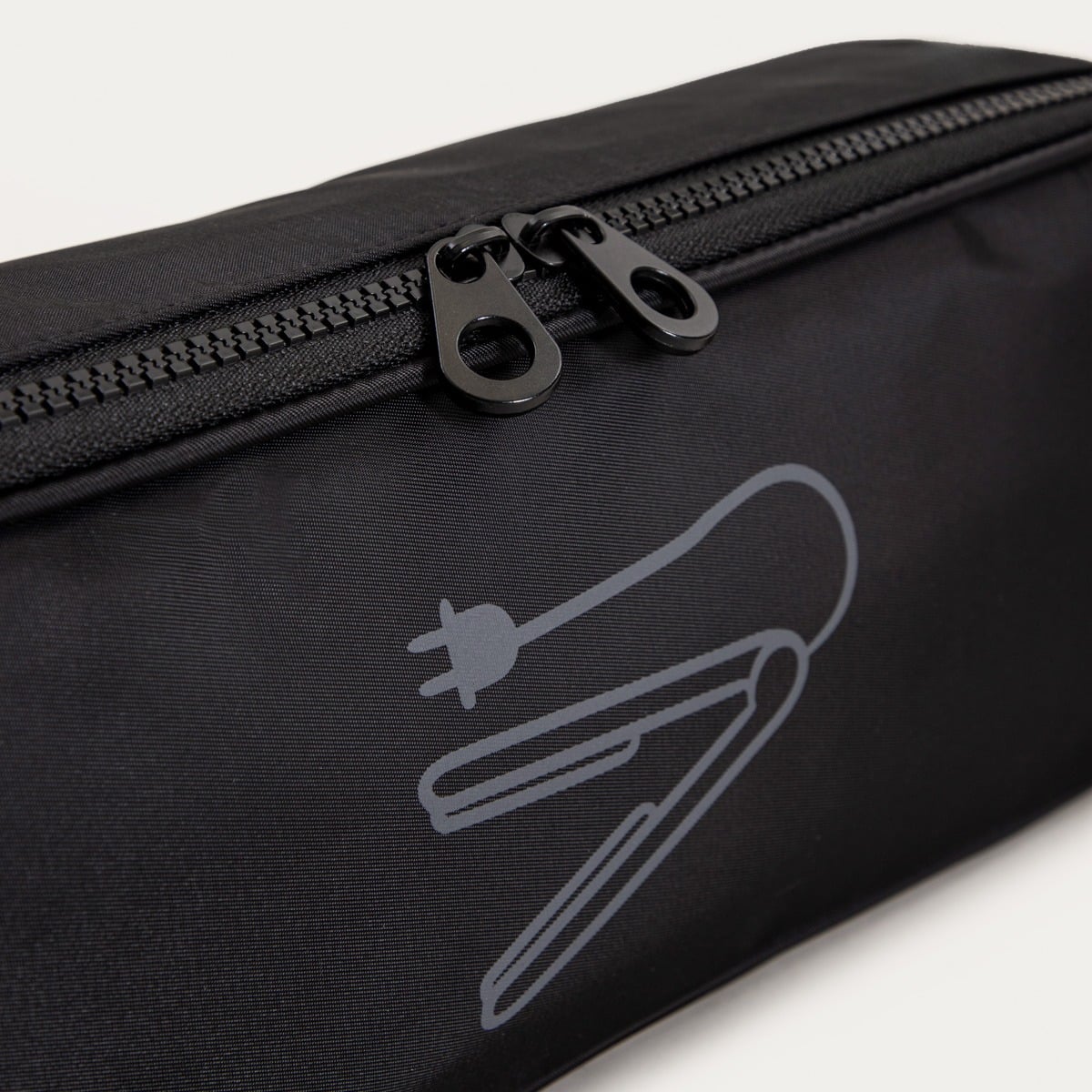 NUBELLE Black Straightener Case 37x14x9 cm