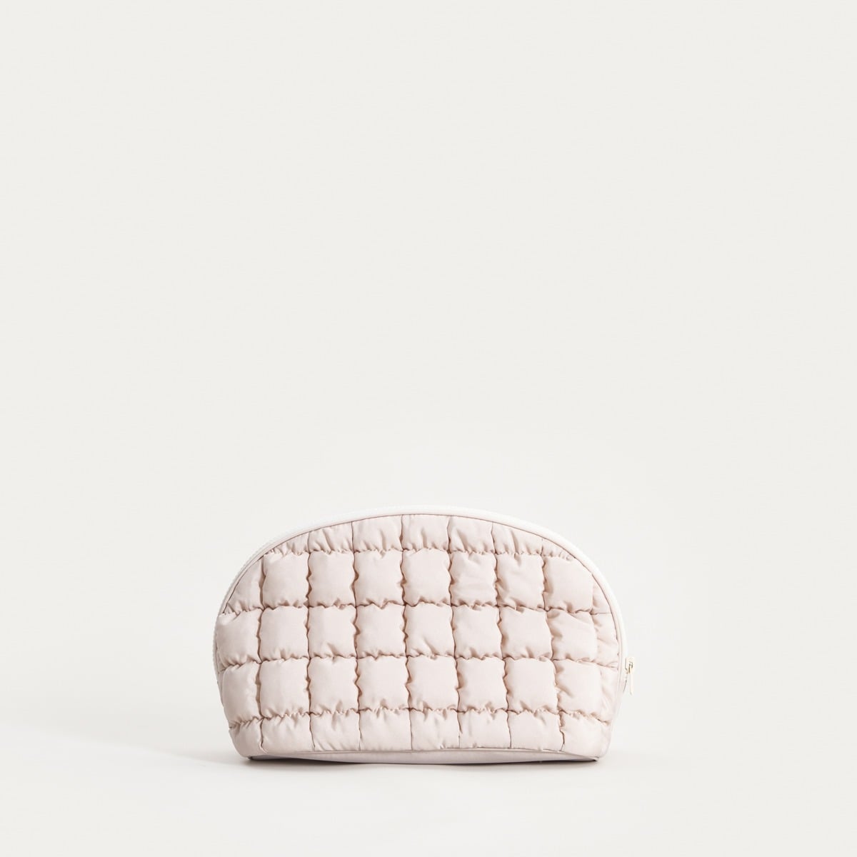 BLUFFI Beige Cosmetic Bag - Durable Organizer 33x20x14cm
