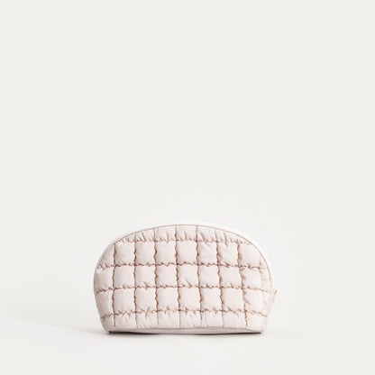 BLUFFI Beige Cosmetic Bag - Durable Organizer 33x20x14cm