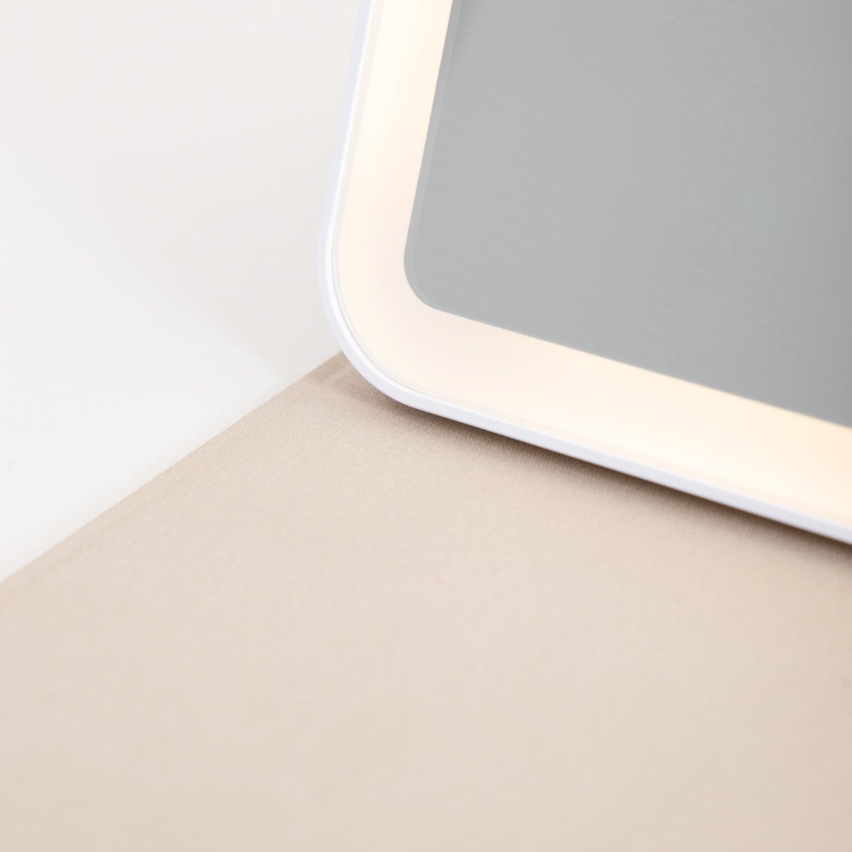 NARAVE Illuminated Mirror with Adjustable LED Lighting Beige