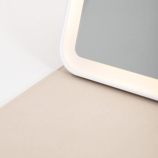 NARAVE Illuminated Mirror with Adjustable LED Lighting - Beige