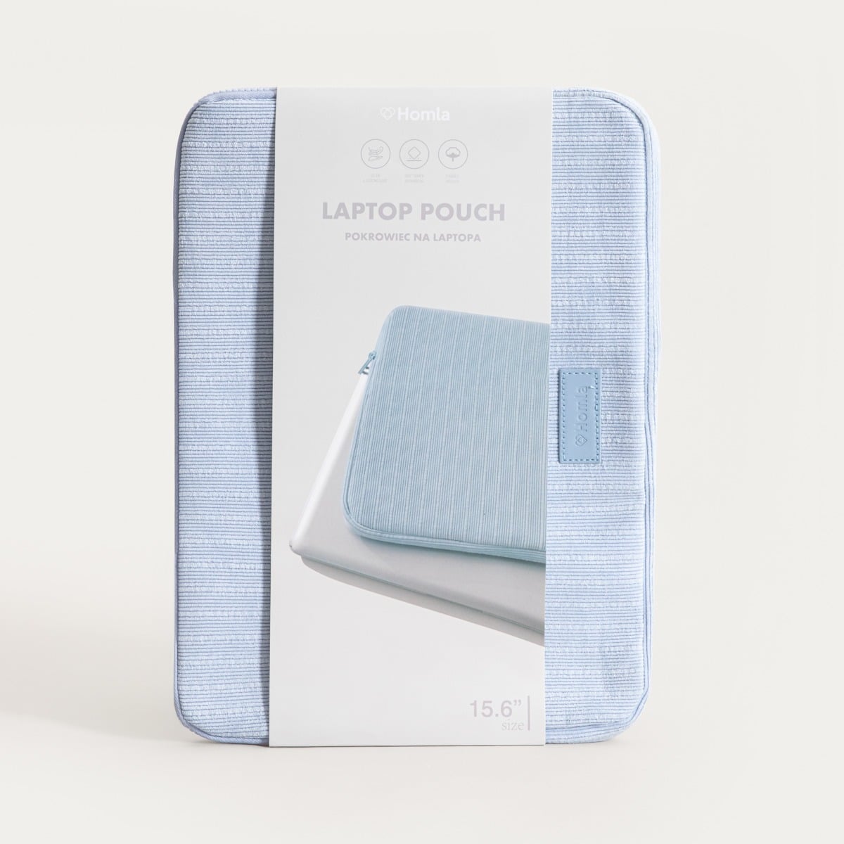 Laptop Case ZAFIRA Blue Slim Protective Sleeve for 15.6 Inch Laptops