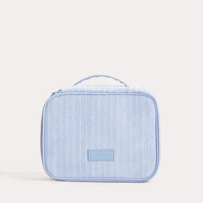 ZAFIRA Blue Cosmetic Bag - Compact Organizer for Travel & Home