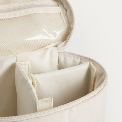 BELARI Cosmetic Bag Beige 21x13x13 cm