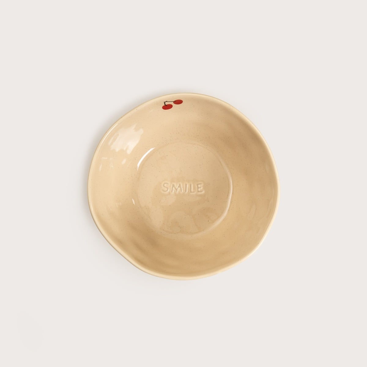 ISERNIA Ceramic Bowl in Cherries - 18 cm Porcelain