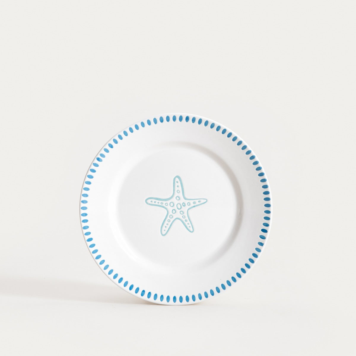 KAOMA Dessert Plate with Starfish Motif - 21 cm