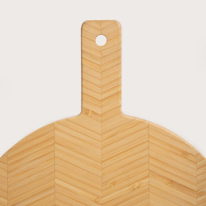 Herringbone Bamboo Cutting Board 40x30 cm