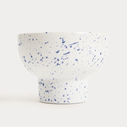 AFFI Blue Speckled Ceramic Serving Dish 10x7.5 cm