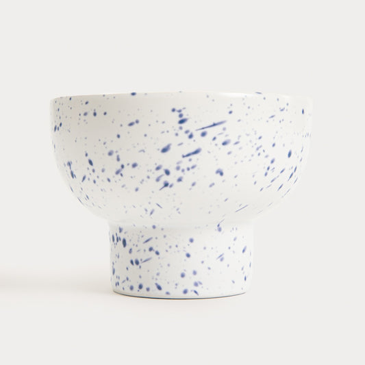 AFFI Blue Speckled Ceramic Serving Dish 10x7.5 cm