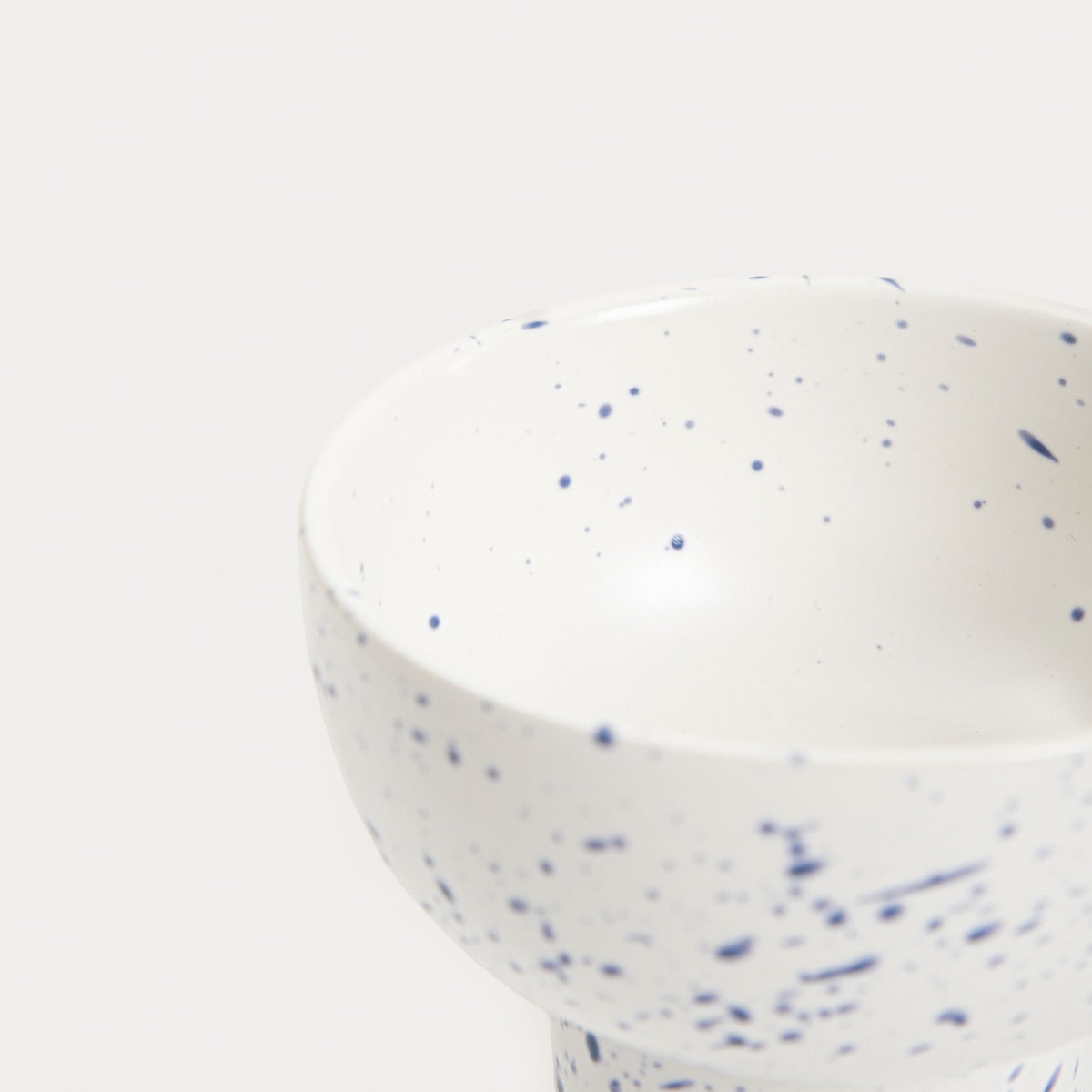 AFFI Blue Speckled Ceramic Serving Dish 10x7.5 cm