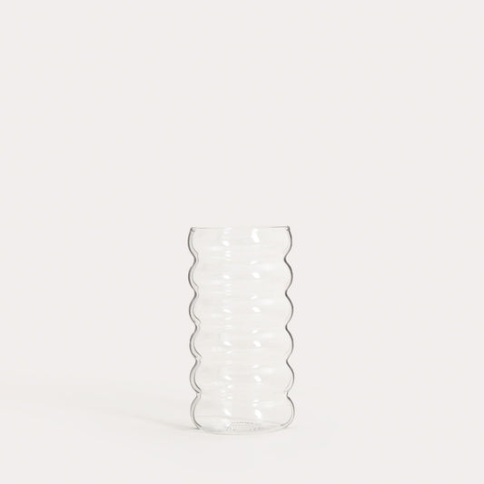 Bubbly Summer Tall Glass Mug 0.45L