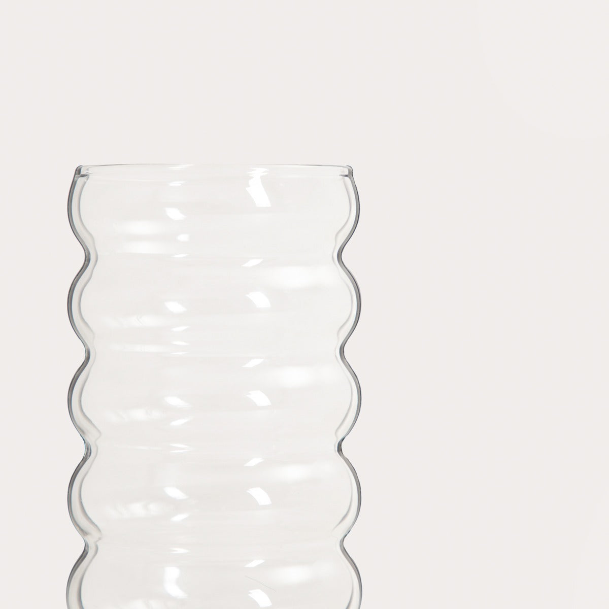 Bubbly Summer Tall Glass Mug 0.45L