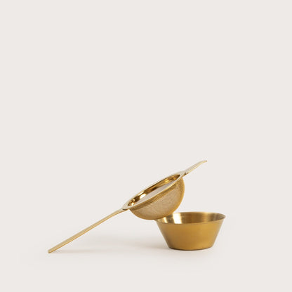 JALO 3-Piece Tea Accessories Set - Stainless Steel, Gold Finish