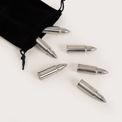 ALCOLE Cooling Cartridges Set for Drinks with Tongs and Pouch