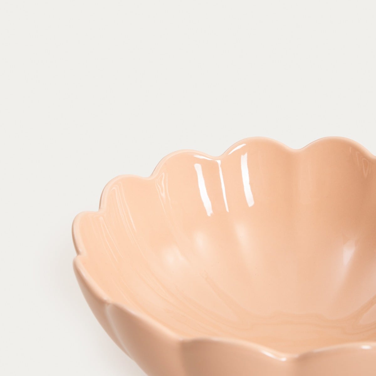 Flower-Shaped Serving Platter BRISA 21x12 cm