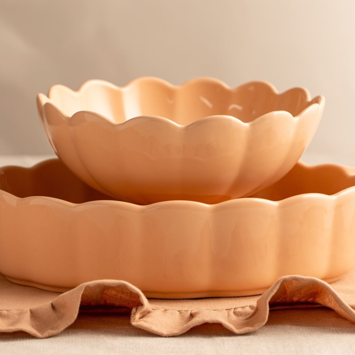 BRISA Oval Baking Dish 32x20 cm Durable Stoneware