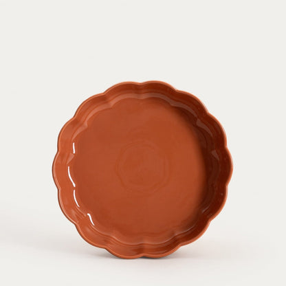 BRISA Round Casserole Dish 27cm Stoneware Bakeware