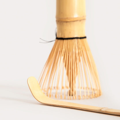 SATORRI Matcha Tea Set with Bamboo Broom and Measuring Cup
