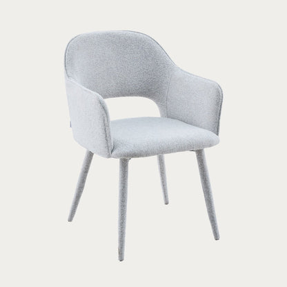 CONTE Chair in Grey Fabric - Durable & Stylish Seating