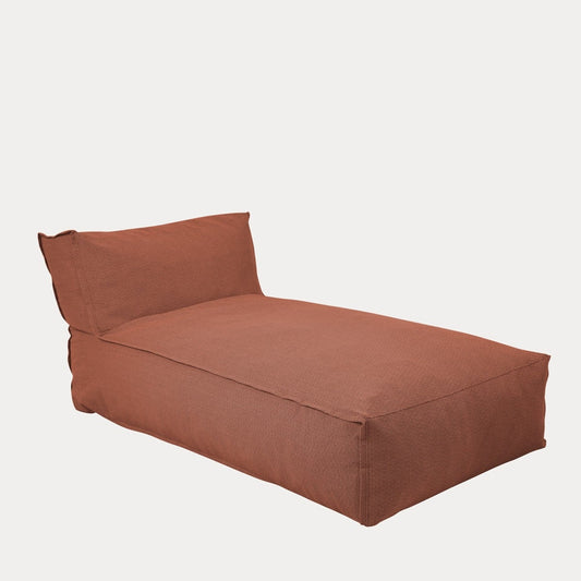 BAGSY Brick Red Couch 95x175x80 cm