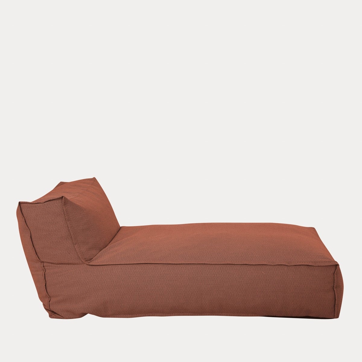 BAGSY Brick Red Couch 95x175x80 cm