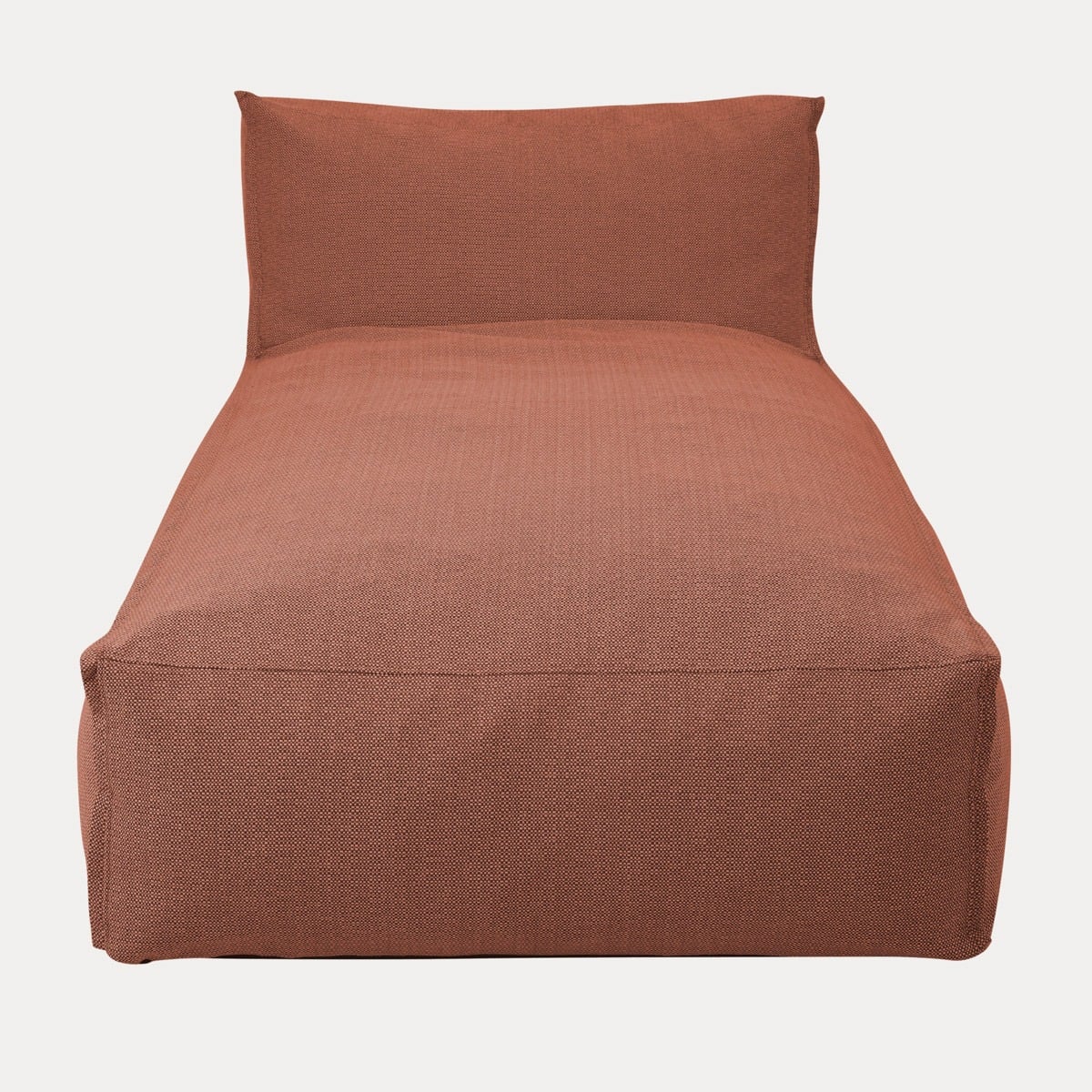 BAGSY Brick Red Couch 95x175x80 cm