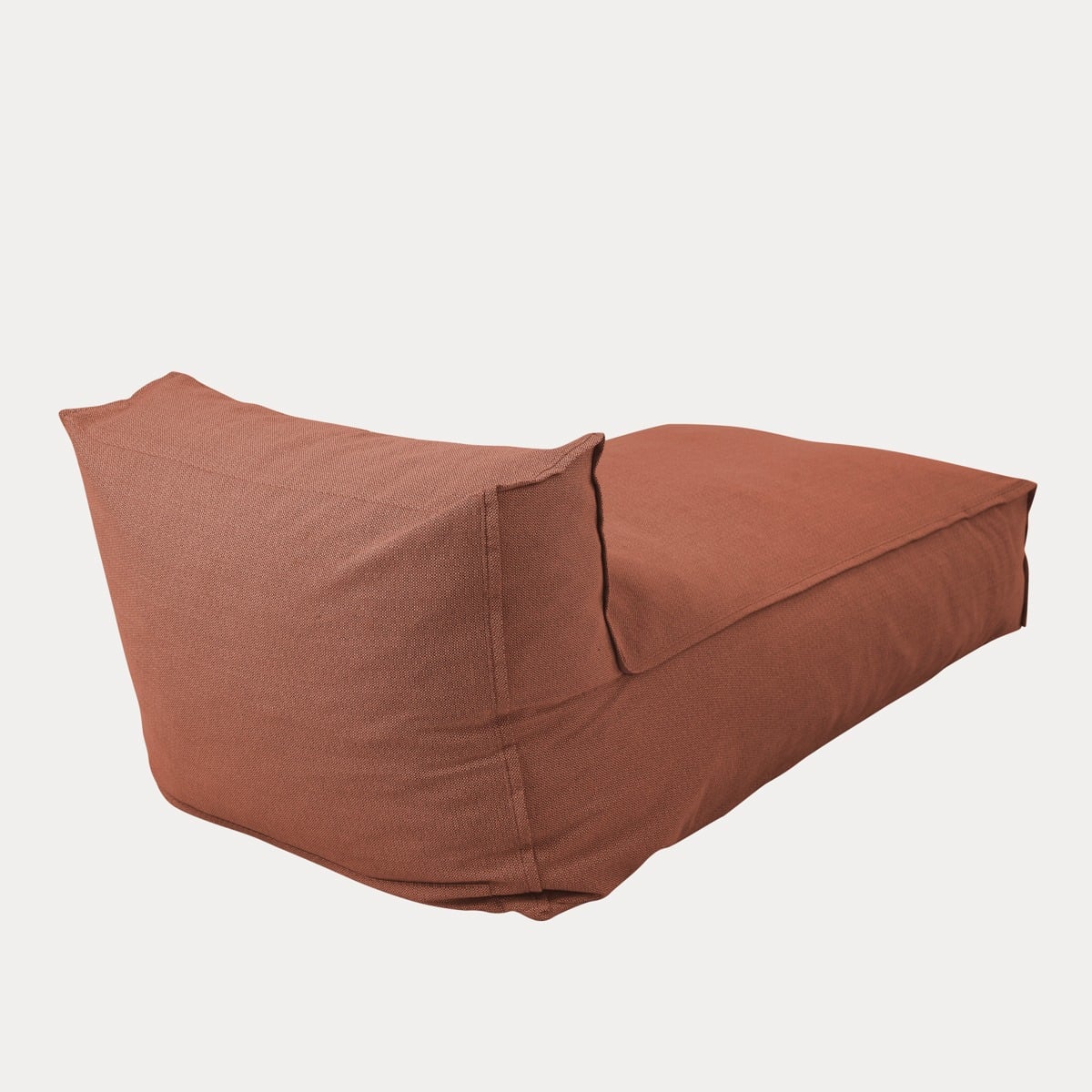 BAGSY Brick Red Couch 95x175x80 cm