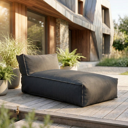 Couch BAGSY Grey Garden Lounger - Comfortable Outdoor Seating