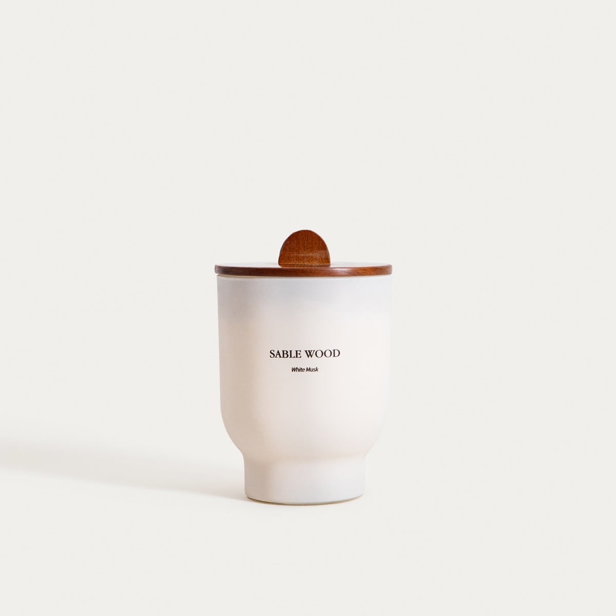SABLE WOOD White Musk Scented Candle 400g