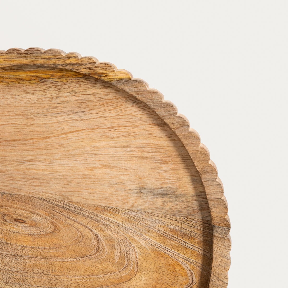 Linea Mango Serving Board with Irregular Rim 30 cm