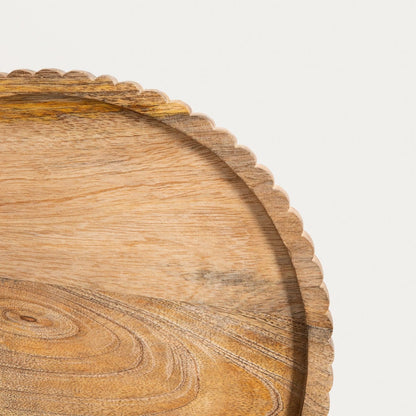 Linea Mango Serving Board with Irregular Rim 30 cm