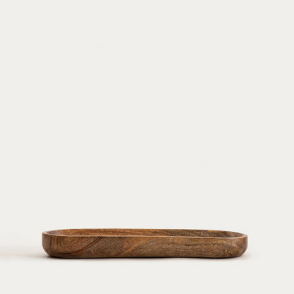 KESAR MANGO Oblong Serving Platter 45x14 cm Natural Wood