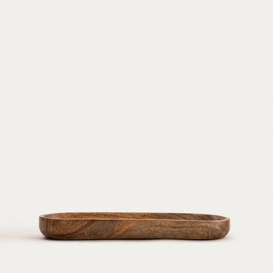 KESAR MANGO Oblong Serving Platter 45x14 cm Natural Wood
