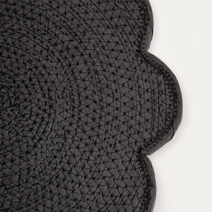 TALA Black Table Mats Set of 2, 38cm