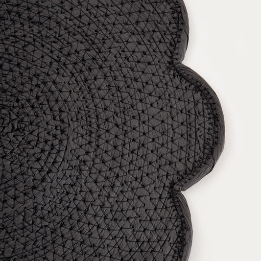 TALA Black Table Mats Set of 2, 38cm