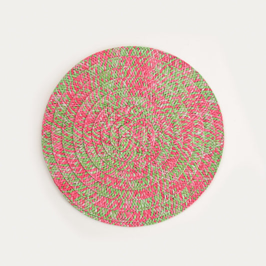 LIORA Table Mat with Colourful Pattern - 38cm