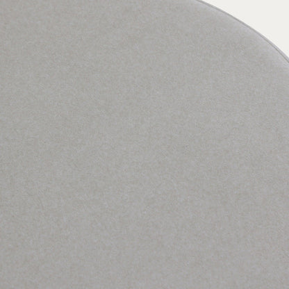 OLLERA pouffe in ecru fabric