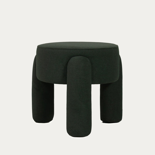 OLLERA Pouf in Green Fabric - Comfortable & Stylish