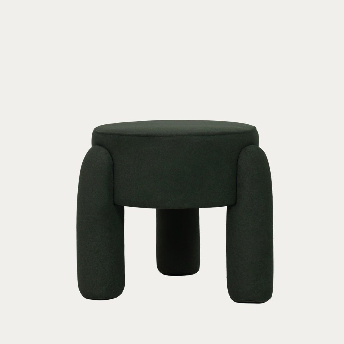 OLLERA Pouf in Green Fabric - Comfortable & Stylish