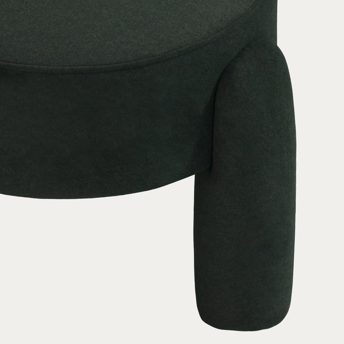 OLLERA Pouf in Green Fabric - Comfortable & Stylish