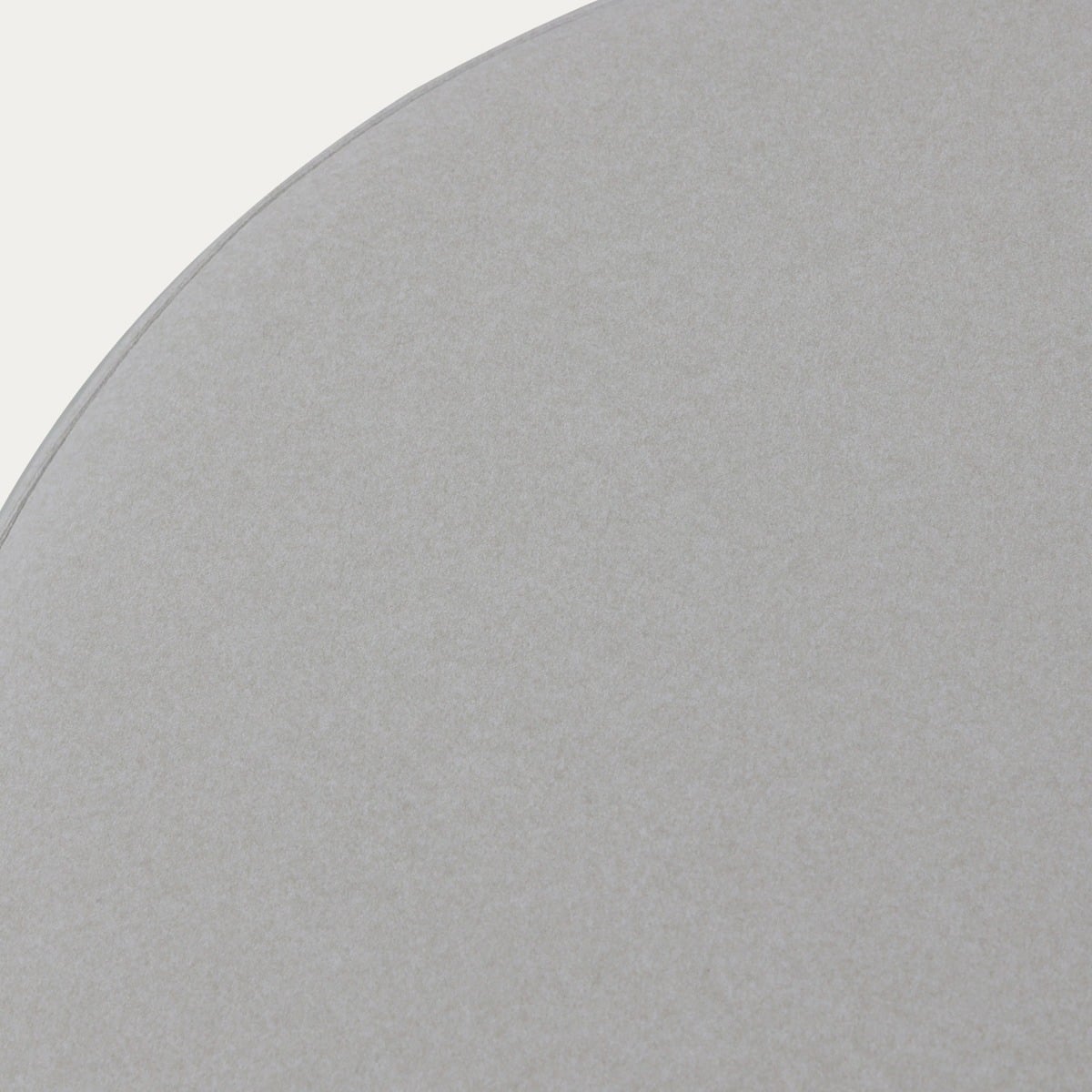 OLLER A Pouf in Ecru Fabric - Comfortable & Durable