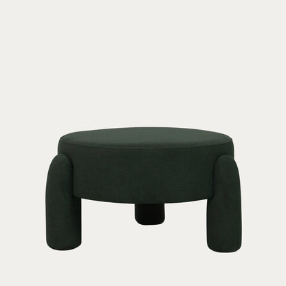 OLLERA Pouf in Green Fabric - Comfortable & Durable