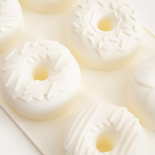 MOLLIS Silicone Donut Mould for Cream Sprinkles 27x16.5 cm