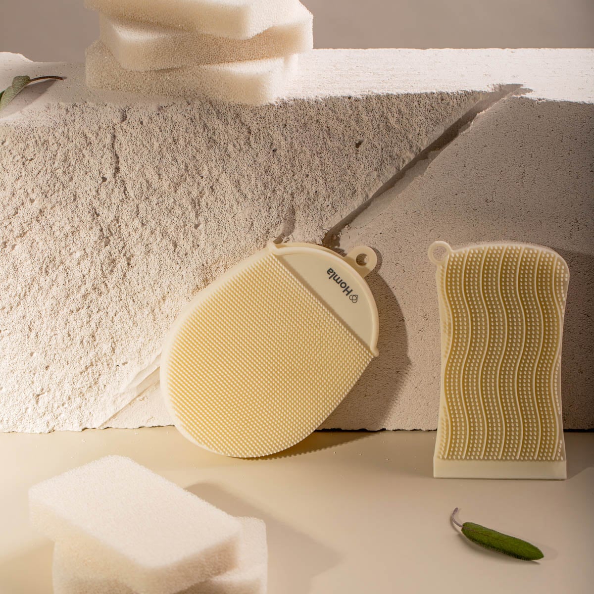 LUCENS Silicone Cream Cleaner 15x10cm - Durable & Gentle