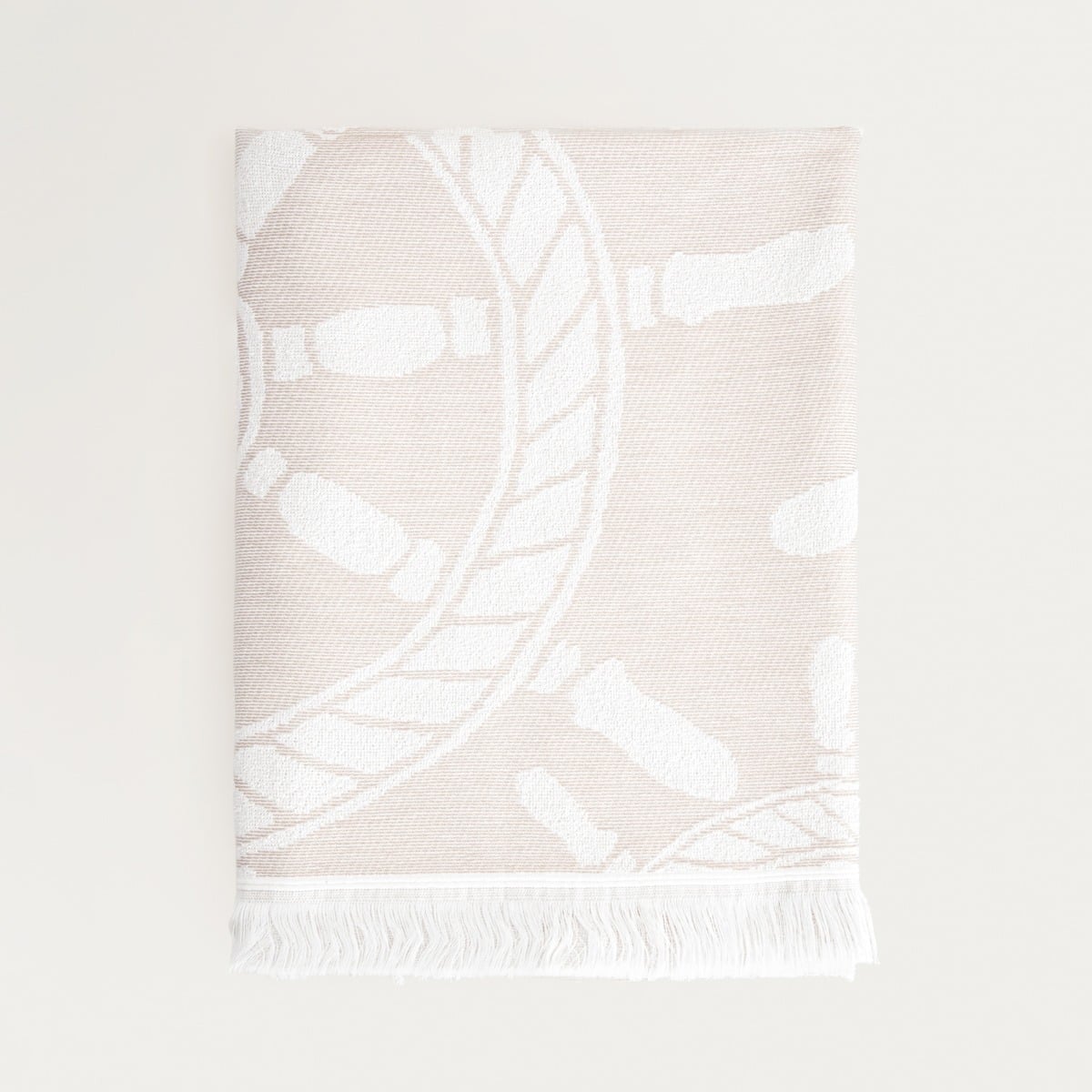 ANCORA Beach Towel with Nautical Pattern 90x170 cm